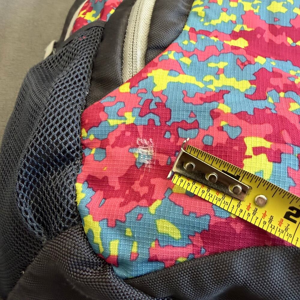 ADIDAS Climaproof Backpack Camouflage Gray Pink Laptop Travel Bag - Picture 13 of 14